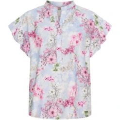 Marta Du Chateau Dame Skjorte MdcSòlrún 6319 - Celeste0998