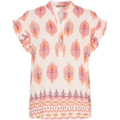 Marta Du Chateau Dame Skjorte MdcSòlrún 6319 - Fuxia4160tpi