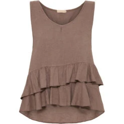 Marta Du Chateau Dame Top 84511 - Cold Brown