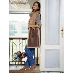 Marta Du Chateau Dame Vest MdcAdeline 38014-2 - Tabacco