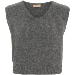Marta Du Chateau Dame Vest MdcMarlene 5114 - Grey2901