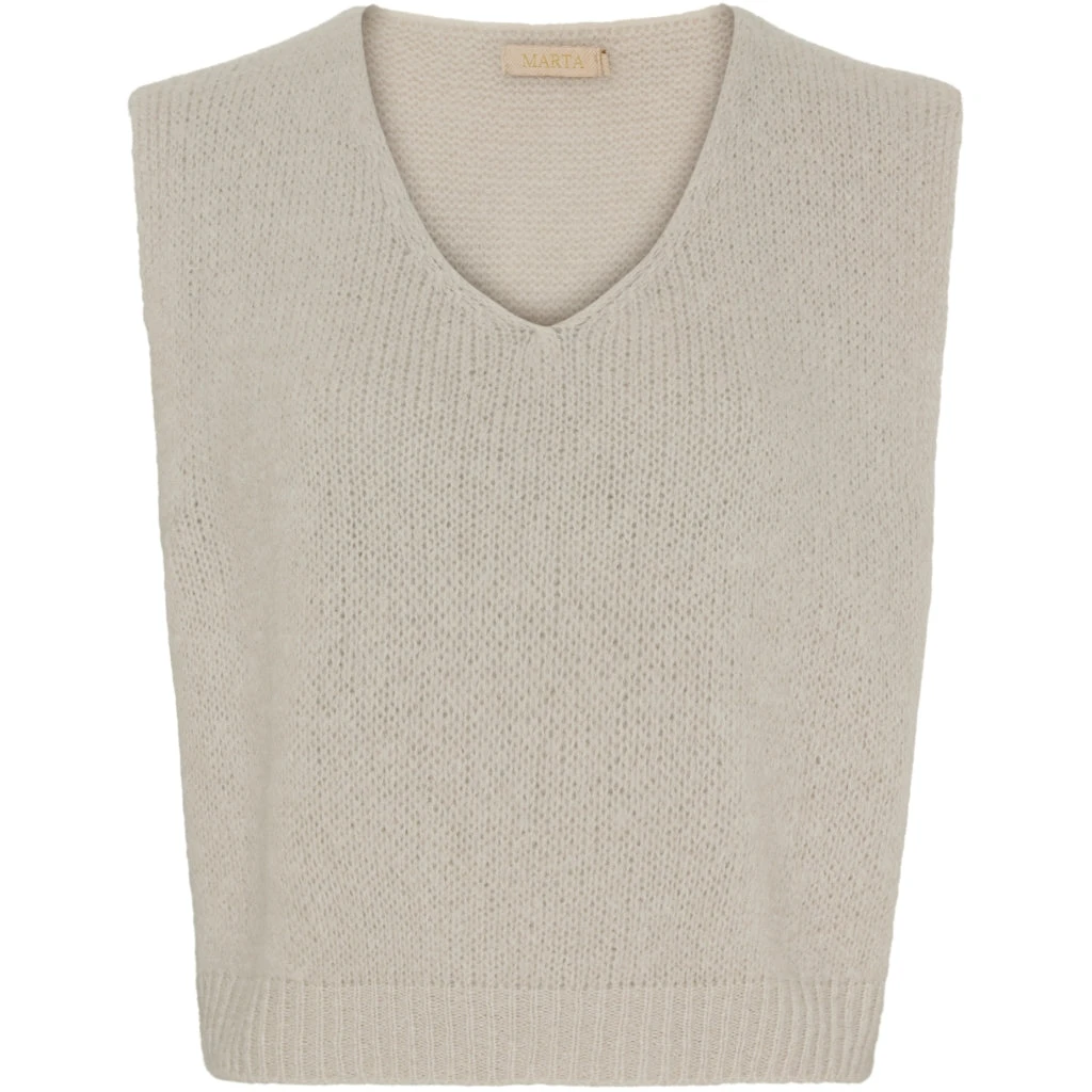 Marta Du Chateau Dame Vest MdcMarlene 5114 - Beige3229
