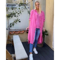 Marta Du Chateau Skjortekjole 9259 - Fuxia