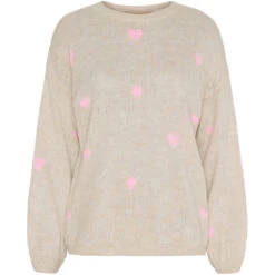 Marta Du Chateau Dame Strik MdcGeorgina 5162 - Beige/Pink