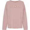 Marta Du Chateau Dame Sweatshirt MdcLucette A0268 - Rosa