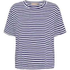Marta Du Chateau Dame T-Shirt MdcEnrica 258036 - Blue Scuro Stripe