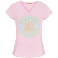 Marta Du Chateau Dame T-Shirt MdcFabiola 2503 - Pink