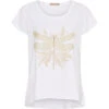 Marta Du Chateau Dame T-shirt MdcMarie 1535 - White Dragonfly