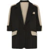 Marta Du Chateau Dame Blazer MdcMadelina 69237 - Black/Beige