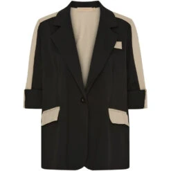 Marta Du Chateau Dame Blazer MdcMadelina 69237 - Black/Beige