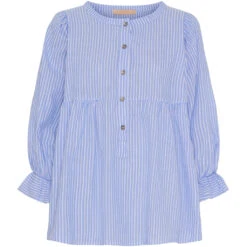 Marta Du Chateau Dame Bluse MdcAbelia 6789 - Celeste