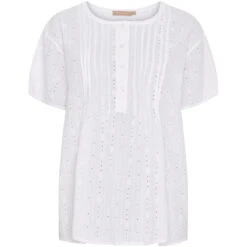 Marta Du Chateau Dame Bluse MdcFreja 6987 - White