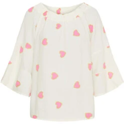 Marta Du Chateau Dame Bluse MdcPutte 7316 - Yellow Heart