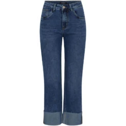 Marta Du Chateau Dame Jeans MdcAlejandra Mdc173-26183 - Dark Blue Denim