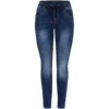 Marta Du Chateau Dame Bukser MdcArcelia Mdc177-26174 - Dark Blue Denim