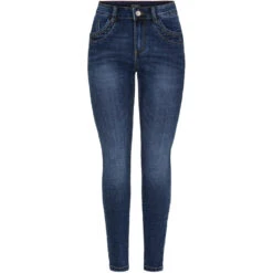 Marta Du Chateau Dame Jeans MdcCarla Mdc181-26173 - Dark Blue Denim
