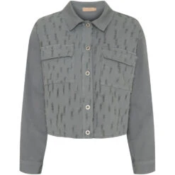 Marta Du Chateau Dame Jakke MdcAngele 248114 - Grigio