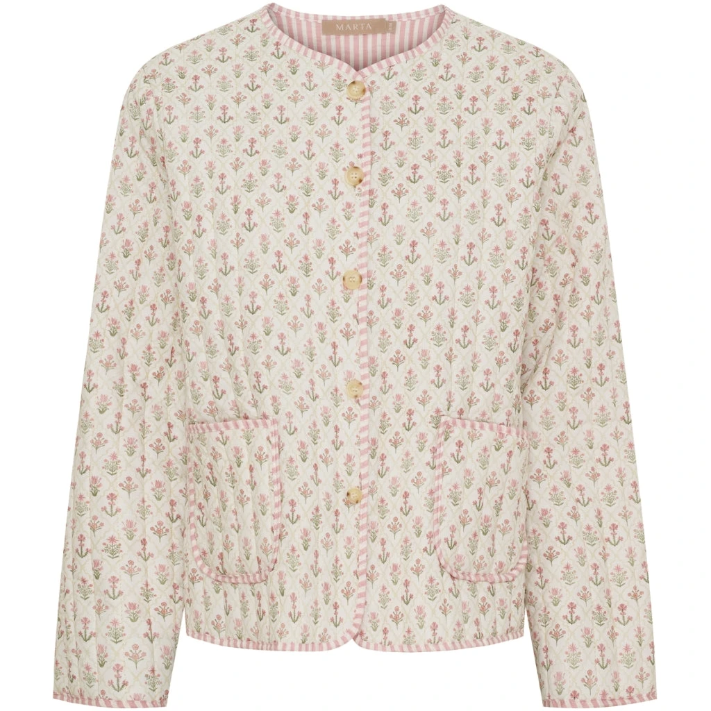 Marta Du Chateau Dame Jakke MdcAvril 86567 - Rose