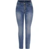 Marta Du Chateau Dame Jeans MdcSolene MDC202-2261 - Blue Denim
