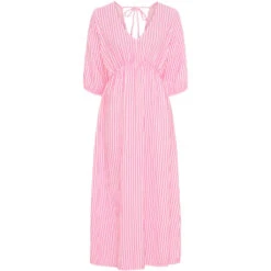 Marta Du Chateau Dame Kjole MdcAmaris 7315A - Fuxia Fluo