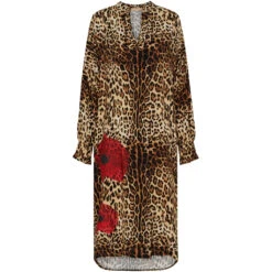 Marta Du Chateau Dame Kjole MdcEloise 32159 - Moro Red Flower