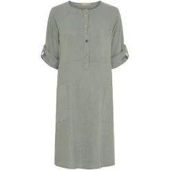 Marta Du Chateau Dame Kjole MdcMariella 259088 - Military2828