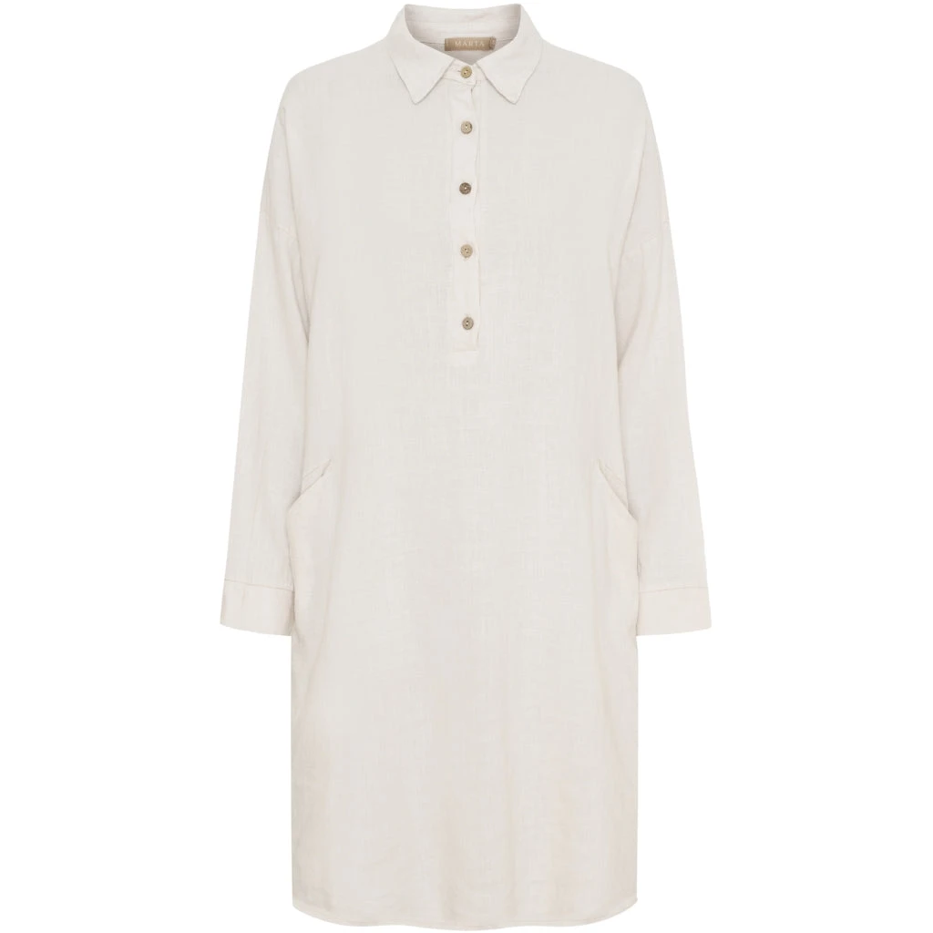 Marta Du Chateau Dame Kjole MdcMiranda 259106 - Sabbia1752