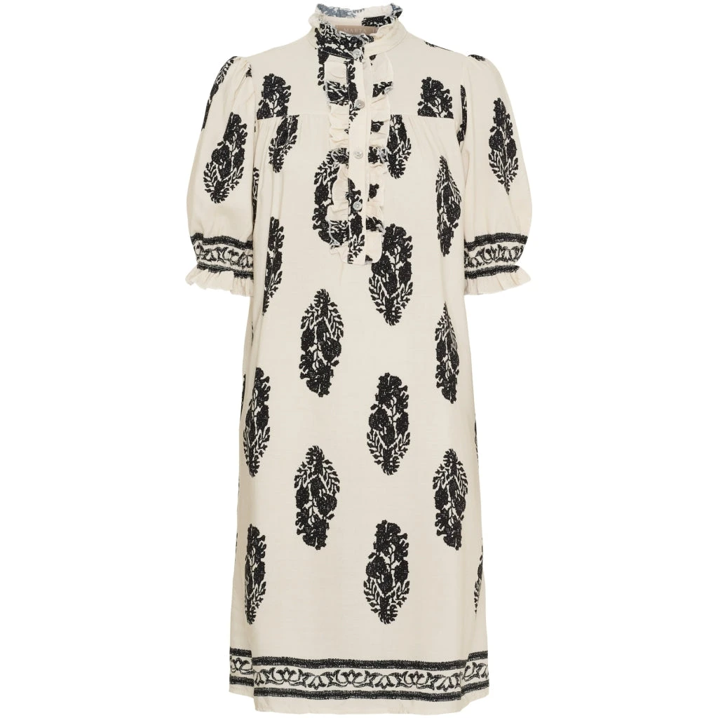 Marta Du Chateau Dame Kjole MdcNaomi 259077-1 - Beige/Black