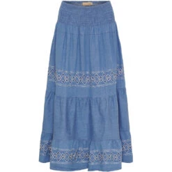 Marta Du Chateau Dame Nederdel MdcHelvig 25304 - Jeans