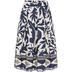 Marta Du Chateau Dame Nederdel MdcRenata 4911Tela - Blue