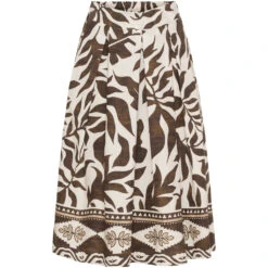 Marta Du Chateau Dame Nederdel MdcRenata 4911Tela - Moro