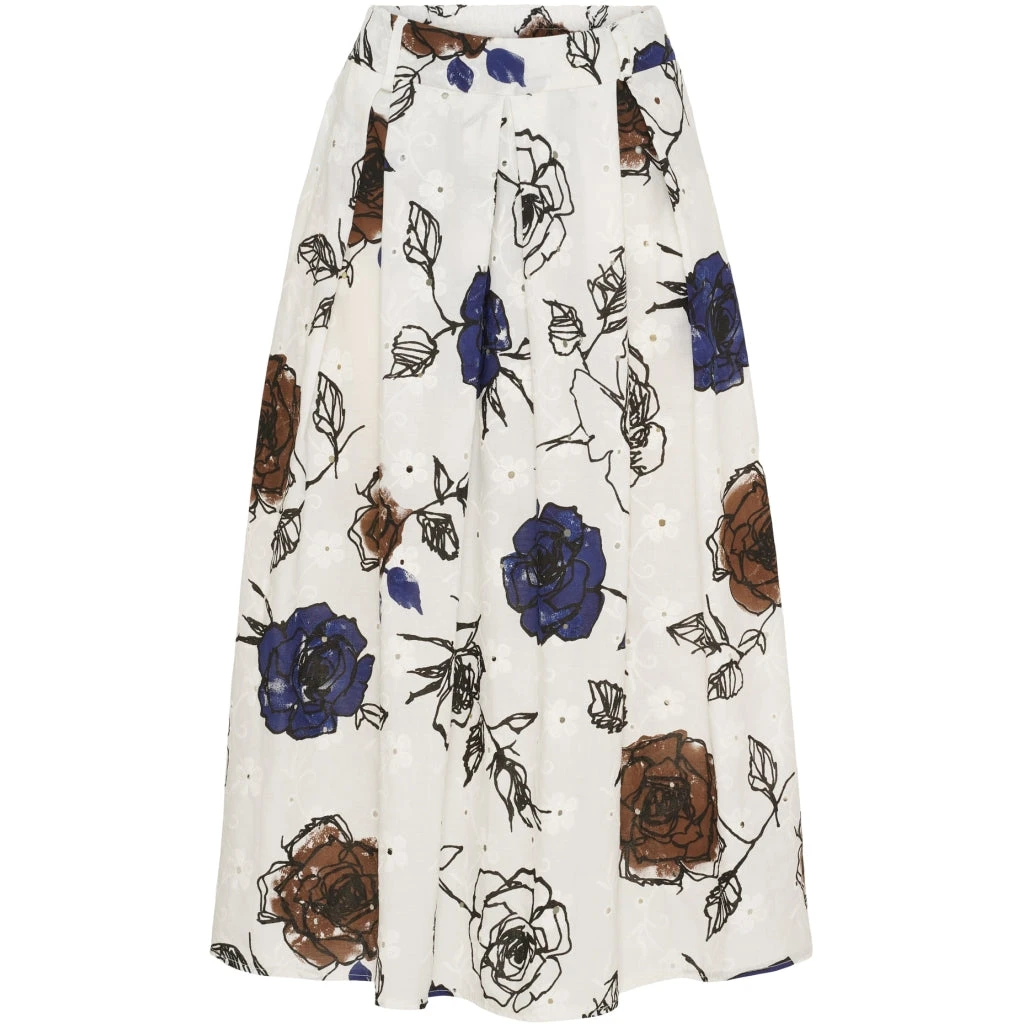 Marta Du Chateau Dame Nederdel MdcSadie 257043 - Dark Blue Moro