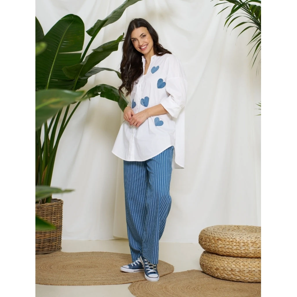 Marta Du Chateau Dame Skjorte MdcCecilia 259288 - White - Billede 2