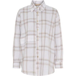 Marta Du Chateau Dame Skjorte MdcFaustina 6891 - Beige