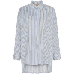 Marta Du Chateau Dame Skjorte MdcGarance 6871 - Celeste2636