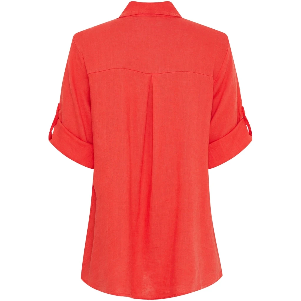 Marta Du Chateau Dame Skjorte MdcKiara 258354 - Red5604 - Billede 2