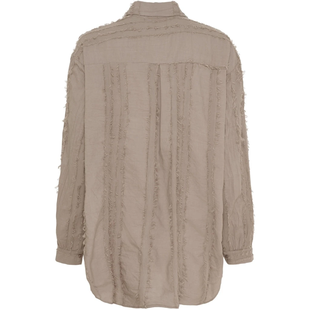 Marta Du Chateau Dame Skjorte MdcSalome 2625/M - Fango - Billede 2