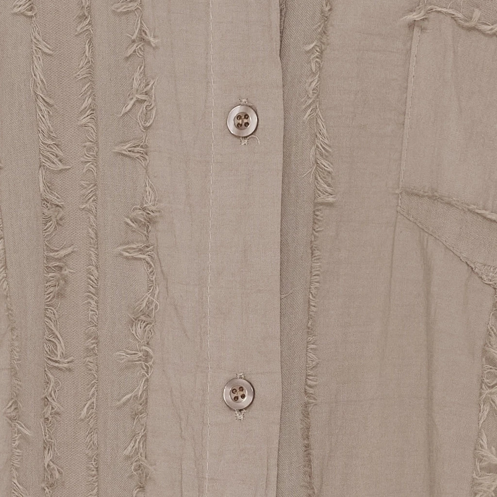 Marta Du Chateau Dame Skjorte MdcSalome 2625/M - Fango - Billede 3