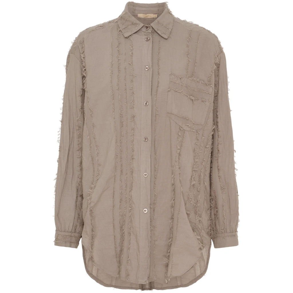 Marta Du Chateau Dame Skjorte MdcSalome 2625/M - Fango