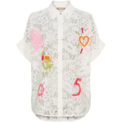 Marta Du Chateau Dame Skjorte MdcUlla 5711/1 - White