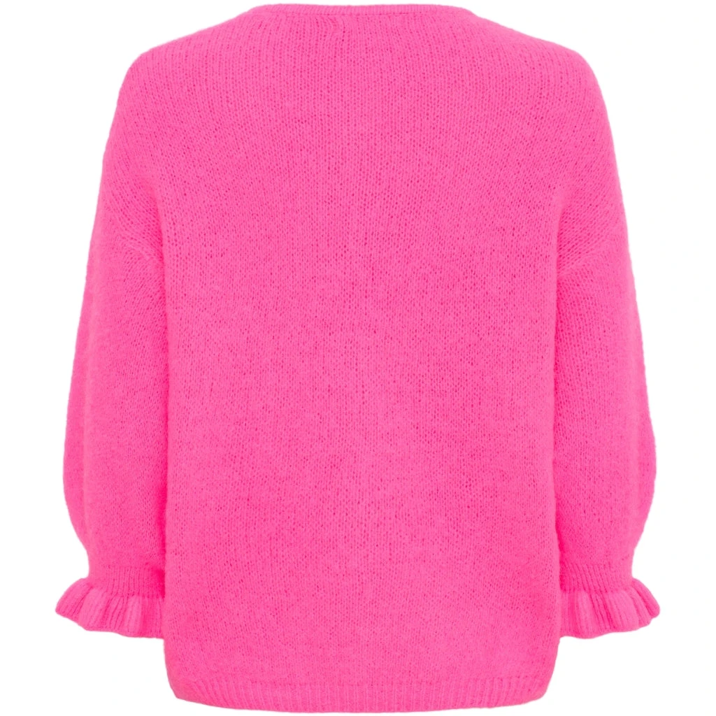 Marta Du Chateau Dame Strik MdcJuliana 2413 - Fuxia Fluo - Billede 2