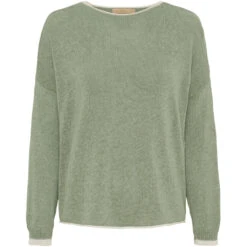 Marta Du Chateau Dame Strik MdcMargueritte 24271 - Salvia/Beige