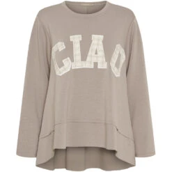 Marta Du Chateau Dame Sweatshirt MdcCharline 85783 - Fango10