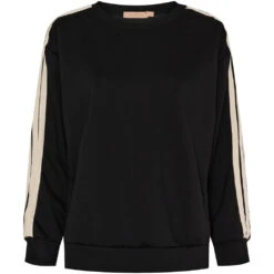 Marta Du Chateau Dame Sweatshirt MdcMonique 69406 - Black
