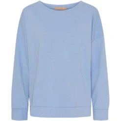 Marta Du Chateau Dame Sweatshirt MdcNathalie 69371 - Cielo