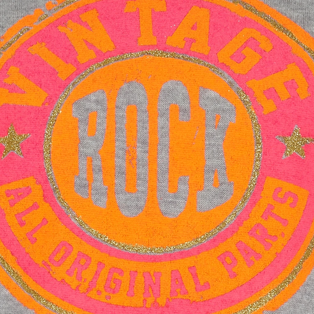 Marta Du Chateau Dame Sweatshirt MdcRachelle 6575/B - Grigio/Verde - Billede 3