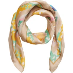 Marta Du Chateau Dame Tørklæde MdcJuline FA1-Scarf - Taupe05