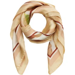 Marta Du Chateau Dame Tørklæde MdcJuline FA1-Scarf - Taupe24