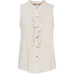 Marta Du Chateau Dame Top MdcMalene 258356 - Sabbia1752