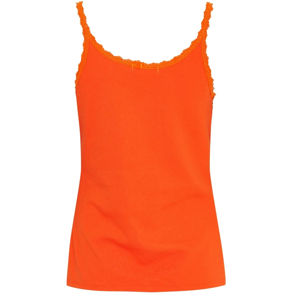 Marta Du Chateau Dame Top MdcNoelie 258034 - Arancio3355 - Billede 2